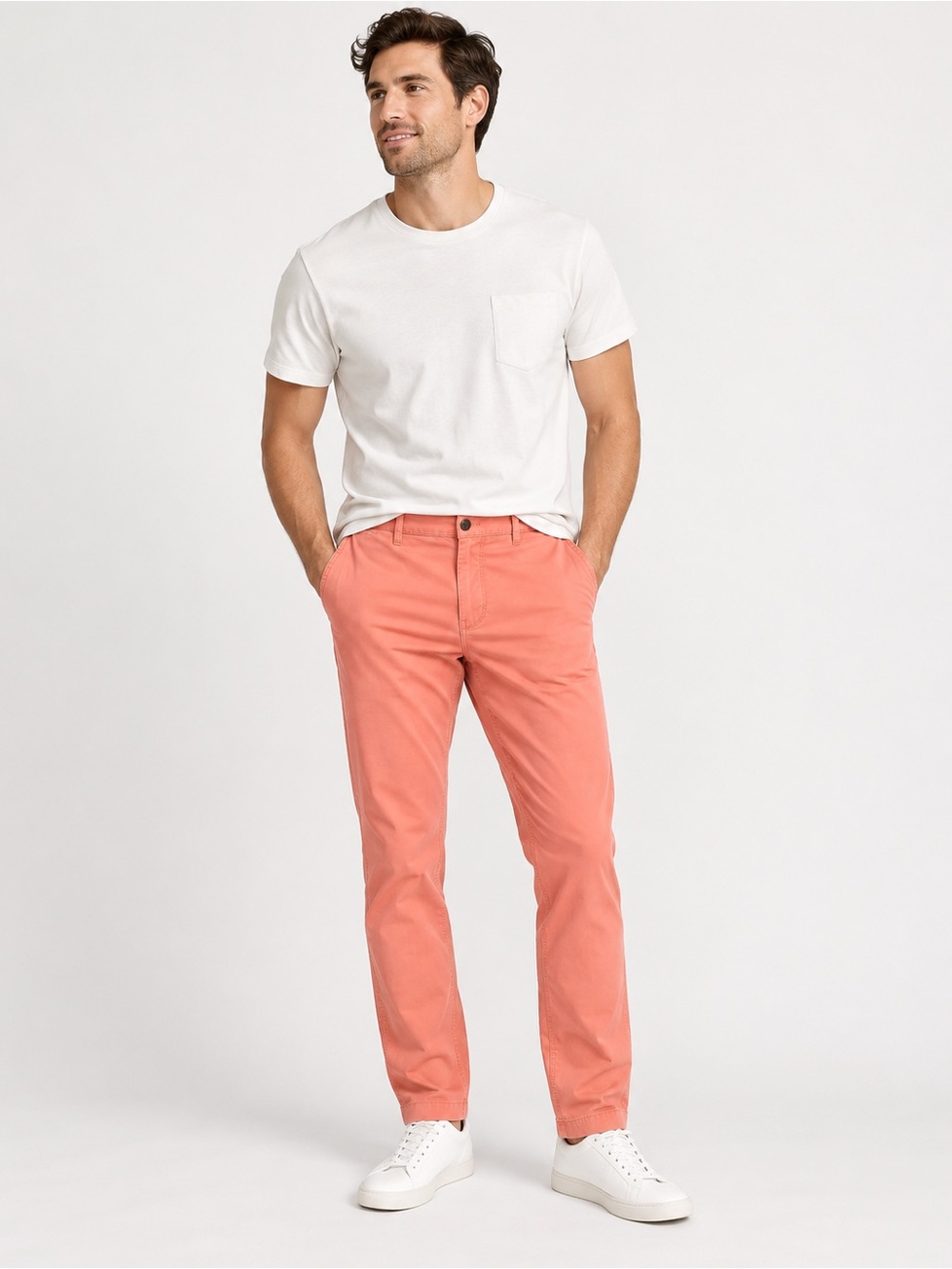 Bonobos Coral Slim Fit Chinos